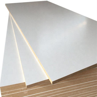 680-830KG/M3 밀도 목재 섬유 16mm 19mm 흰색 질감 메라민 Mdf 부엌 캐비닛
