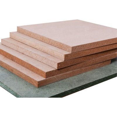 실내용 고밀도 MDF 패널 E0 등급 4x8 4x10 6x8 6x9 맞춤형 크기 원료 MDF 판