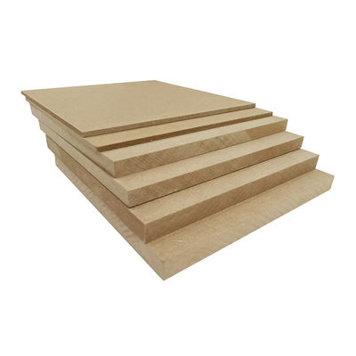 태국 원료 Mdf 보드 18mm 280 * 122 사용자 정의 두께와 접착제 옵션