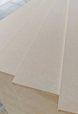 태국 원료 Mdf 보드 18mm 280 * 122 사용자 정의 두께와 접착제 옵션