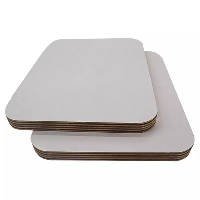 680-830KG/M3 밀도 목재 섬유 16mm 19mm 흰색 질감 메라민 Mdf 부엌 캐비닛