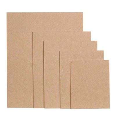 밀도 680-830KG/M3 하드 보드 18mm 평면 Mdf 원료 나무 섬유 보드 1220*2440mm