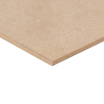 밀도 680-830KG/M3 하드 보드 18mm 평면 Mdf 원료 나무 섬유 보드 1220*2440mm