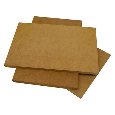 10mm 4x8 평면 MDF 보드 프로페셔널 E0 포름알데히드 배출 표준