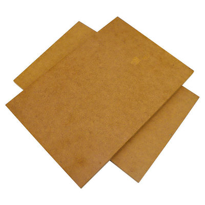 10mm 4x8 평면 MDF 보드 프로페셔널 E0 포름알데히드 배출 표준