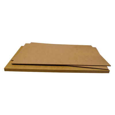 10mm 4x8 평면 MDF 보드 프로페셔널 E0 포름알데히드 배출 표준